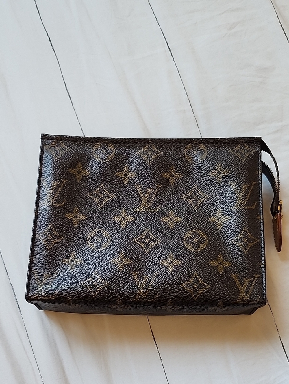 Louis Vuitton Monogram Canvas Toiletry Pouch 19 Small